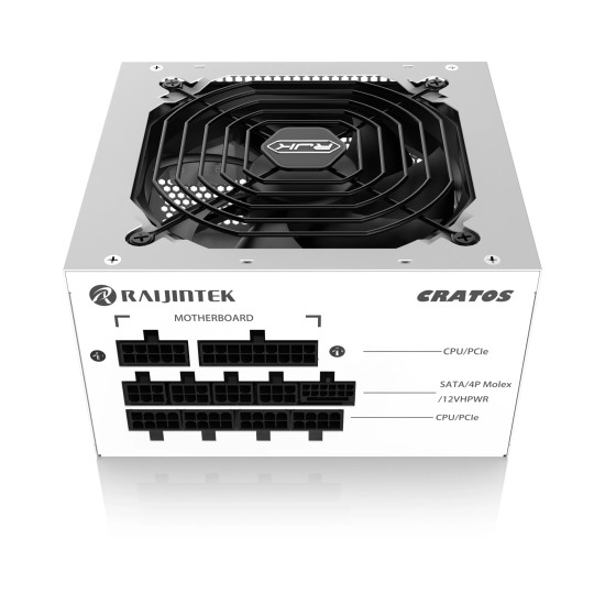 Raijintek захранване PSU ATX 3.0 850W Gold - CRATOS 850 WHITE Raijintek захранване PSU ATX 3.0 850W Gold - CRATOS 850 WHITE