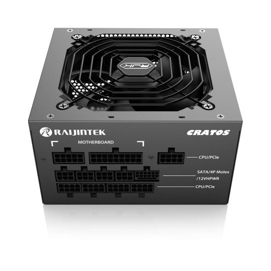 Raijintek захранване PSU ATX 3.0 1000W Gold - CRATOS 1000 BLACK Raijintek захранване PSU ATX 3.0 1000W Gold - CRATOS 1000 BLACK