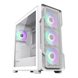 Gamemax кутия Case EATX - SIEGE White - Addressable RGB