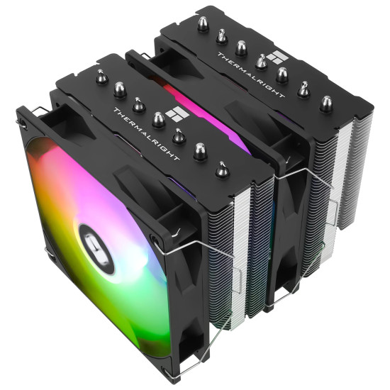 Thermalright охладител CPU Cooler Phantom Spirit 120 SE A-RGB - Dual-Tower - LGA1851/LGA1700/AM5 Thermalright охладител CPU Cooler Phantom Spirit 120 SE A-RGB - Dual-Tower - LGA1851/LGA1700/AM5