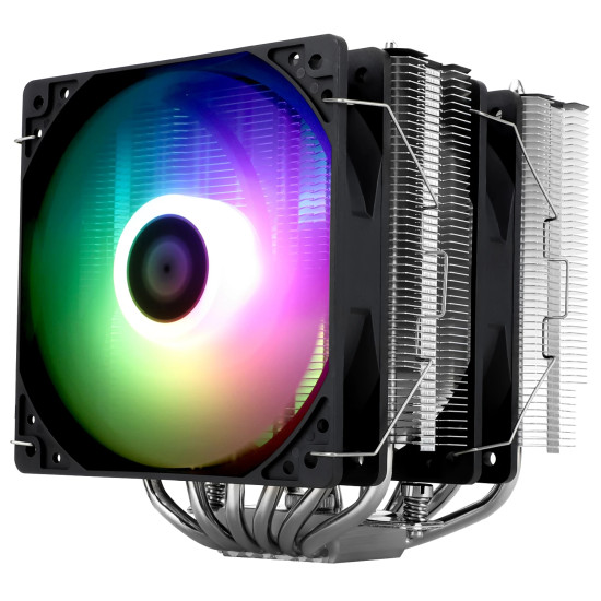 Thermalright охладител CPU Cooler Peerless Assassin 120 SE A-RGB - Dual-Tower - LGA1851/LGA1700/AM5 Thermalright охладител CPU Cooler Peerless Assassin 120 SE A-RGB - Dual-Tower - LGA1851/LGA1700/AM5