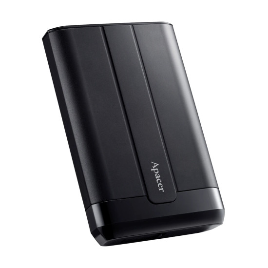 Apacer Външен хард диск Portable Hard Drive AC732 2TB USB 3.2 Gen 1, Military-Grade, Shockproof, IP68, Black Apacer Външен хард диск Portable Hard Drive AC732 2TB USB 3.2 Gen 1, Military-Grade, Shockproof, IP68, Black