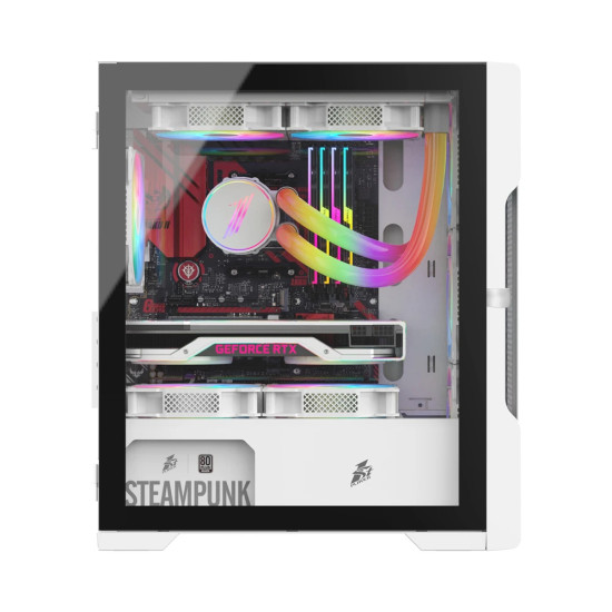 1stPlayer кутия Case mATX - TRILOBITE T3 Mesh White 1stPlayer кутия Case mATX - TRILOBITE T3 Mesh White