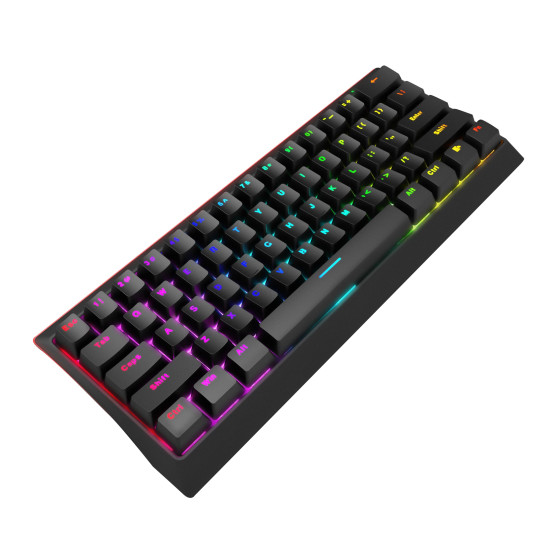 Marvo геймърска клавиатура Gaming Mechanical keyboard 61 keys TKL - KG962G - RED switches, RGB Marvo геймърска клавиатура Gaming Mechanical keyboard 61 keys TKL - KG962G - RED switches, RGB