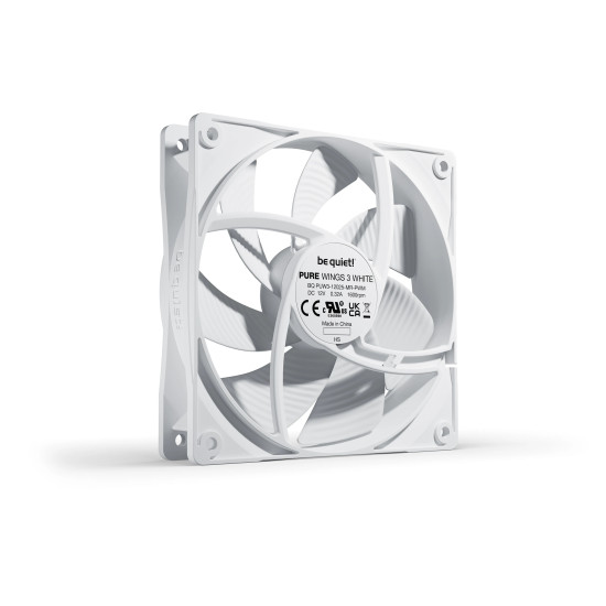 be quiet! вентилатор Fan 120mm - Pure Wings 3 120mm PWM White be quiet! вентилатор Fan 120mm - Pure Wings 3 120mm PWM White