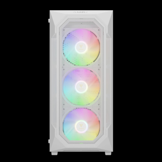 Gamdias кутия Case ATX - AURA GC1 Elite White - Mesh, RGB, Tempered Glass Gamdias кутия Case ATX - AURA GC1 Elite White - Mesh, RGB, Tempered Glass