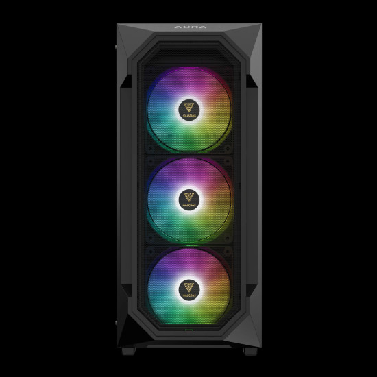 Gamdias кутия Case ATX - AURA GC1 Elite - Mesh, RGB, Tempered Glass Gamdias кутия Case ATX - AURA GC1 Elite - Mesh, RGB, Tempered Glass