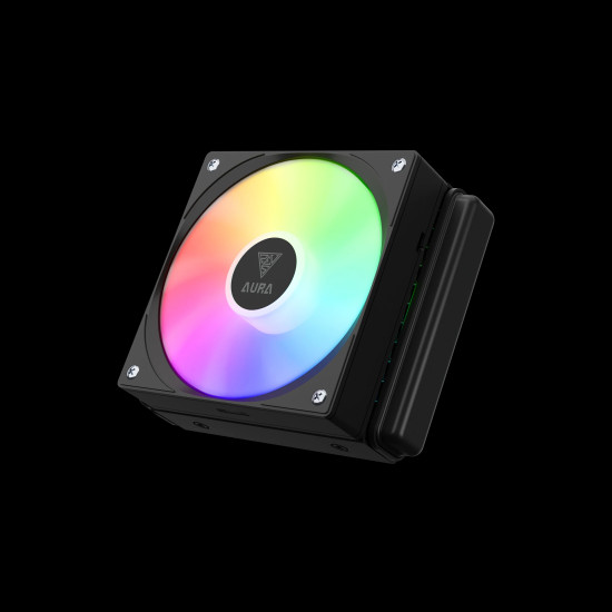 Gamdias водно охлаждане Water Cooling 120mm - AURA GL120 v2 Black - aRGB Gamdias водно охлаждане Water Cooling 120mm - AURA GL120 v2 Black - aRGB
