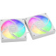 Gamdias водно охлаждане Water Cooling 120mm - AURA GL120 v2 White, aRGB Gamdias водно охлаждане Water Cooling 120mm - AURA GL120 v2 White, aRGB