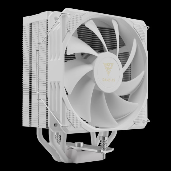 Gamdias охладител CPU Cooler - BOREAS E2 410 White - LGA1700/AM5 Gamdias охладител CPU Cooler - BOREAS E2 410 White - LGA1700/AM5