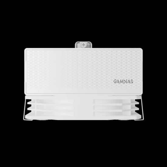 Gamdias охладител CPU Cooler - BOREAS E2 410 White - LGA1700/AM5 Gamdias охладител CPU Cooler - BOREAS E2 410 White - LGA1700/AM5
