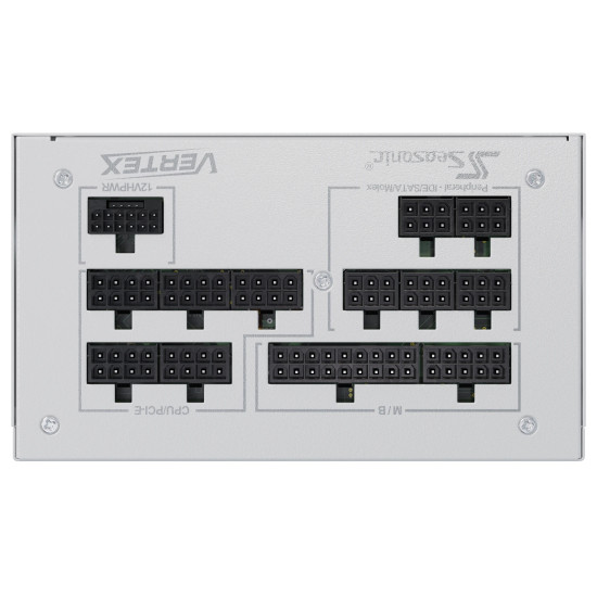 Seasonic захранване PSU ATX 3.0 1000W Gold - VERTEX GX-1000 White - 12102GXAFS-W Seasonic захранване PSU ATX 3.0 1000W Gold - VERTEX GX-1000 White - 12102GXAFS-W