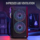 AeroCool кутия Case mATX - Trinity Mini-G-BK-v3 - 3 fans included, Tempered Glass AeroCool кутия Case mATX - Trinity Mini-G-BK-v3 - 3 fans included, Tempered Glass
