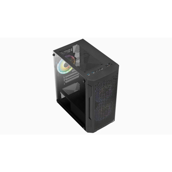 AeroCool кутия Case mATX - Trinity Mini-G-BK-v3 - 3 fans included, Tempered Glass AeroCool кутия Case mATX - Trinity Mini-G-BK-v3 - 3 fans included, Tempered Glass