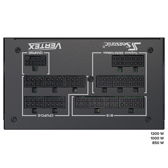 Seasonic захранване PSU ATX 3.0 1000W Platinum - VERTEX PX-1000 - 12102PXAFS Seasonic захранване PSU ATX 3.0 1000W Platinum - VERTEX PX-1000 - 12102PXAFS