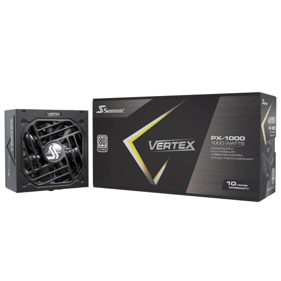 Seasonic захранване PSU ATX 3.0 1000W Platinum - VERTEX PX-1000 - 12102PXAFS Seasonic захранване PSU ATX 3.0 1000W Platinum - VERTEX PX-1000 - 12102PXAFS