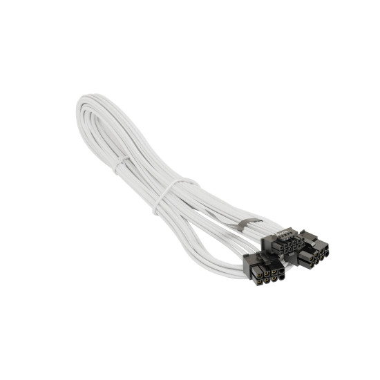 Seasonic модулен кабел Modding Cable 600W White - PCIe 5.0 12VHPWR - SS-2X8P-12VHPWR-600 Seasonic модулен кабел Modding Cable 600W White - PCIe 5.0 12VHPWR - SS-2X8P-12VHPWR-600