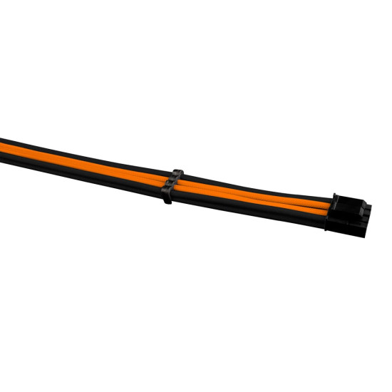 1stPlayer комплект удължителни кабели Custom Modding Cable Kit Black/Orange - ATX24P, EPS, PCI-e - BOR-001 1stPlayer комплект удължителни кабели Custom Modding Cable Kit Black/Orange - ATX24P, EPS, PCI-e - BOR-001