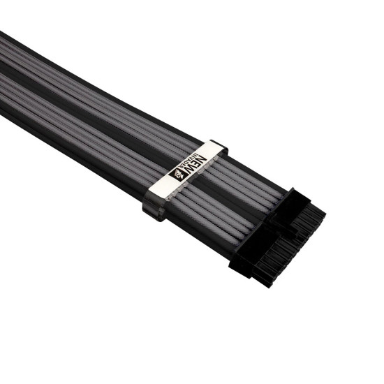 1stPlayer комплект удължителни кабели Custom Modding Cable Kit Black/Gray - ATX24P, EPS, PCI-e - BGA-001 1stPlayer комплект удължителни кабели Custom Modding Cable Kit Black/Gray - ATX24P, EPS, PCI-e - BGA-001