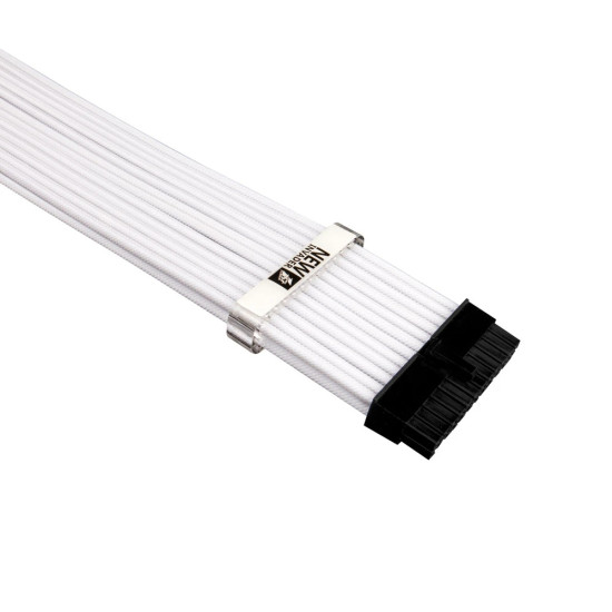 1stPlayer комплект удължителни кабели Custom Modding Cable Kit White - ATX24P, EPS, PCI-e - WHT-001 1stPlayer комплект удължителни кабели Custom Modding Cable Kit White - ATX24P, EPS, PCI-e - WHT-001