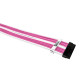 1stPlayer комплект удължителни кабели Custom Modding Cable Kit Pink/White - ATX24P, EPS, PCI-e - PKW-001 1stPlayer комплект удължителни кабели Custom Modding Cable Kit Pink/White - ATX24P, EPS, PCI-e - PKW-001