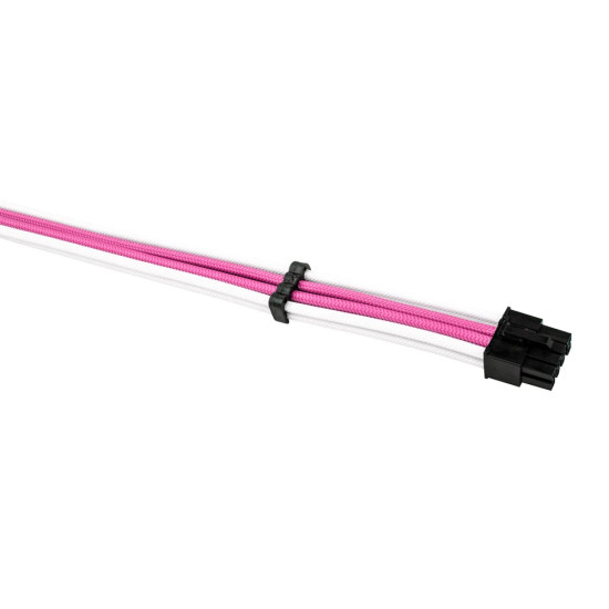 1stPlayer комплект удължителни кабели Custom Modding Cable Kit Pink/White - ATX24P, EPS, PCI-e - PKW-001 1stPlayer комплект удължителни кабели Custom Modding Cable Kit Pink/White - ATX24P, EPS, PCI-e - PKW-001