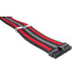 1stPlayer комплект удължителни кабели Custom Modding Cable Kit Black/Red/Gray - ATX24P, EPS, PCI-e - BRG-001 1stPlayer комплект удължителни кабели Custom Modding Cable Kit Black/Red/Gray - ATX24P, EPS, PCI-e - BRG-001