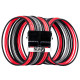 1stPlayer комплект удължителни кабели Custom Modding Cable Kit Black/Red/Gray - ATX24P, EPS, PCI-e - BRG-001 1stPlayer комплект удължителни кабели Custom Modding Cable Kit Black/Red/Gray - ATX24P, EPS, PCI-e - BRG-001