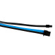 1stPlayer комплект удължителни кабели Custom Modding Cable Kit Black/Blue - ATX24P, EPS, PCI-e - BBL-001 1stPlayer комплект удължителни кабели Custom Modding Cable Kit Black/Blue - ATX24P, EPS, PCI-e - BBL-001