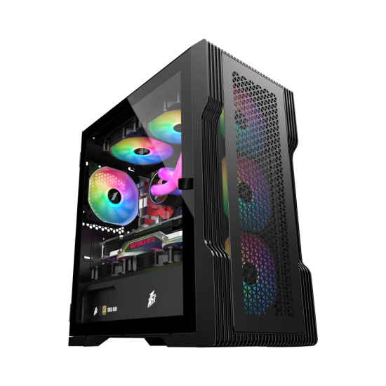 1stPlayer кутия Case mATX - TRILOBITE T3 Mesh Black 1stPlayer кутия Case mATX - TRILOBITE T3 Mesh Black