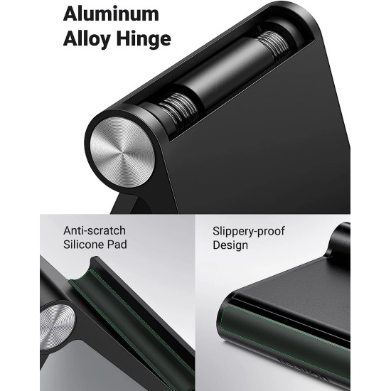 Ugreen стойка за телефон или таблет за бюро Phone/Tablet Holder LP106 Black - 50747 Ugreen стойка за телефон или таблет за бюро Phone/Tablet Holder LP106 Black - 50747