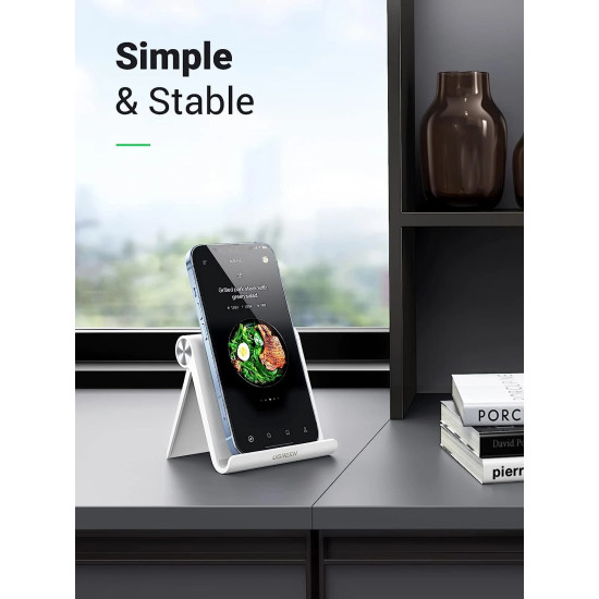 Ugreen стойка за телефон или таблет за бюро Phone/Tablet Holder LP106 White - 30285 Ugreen стойка за телефон или таблет за бюро Phone/Tablet Holder LP106 White - 30285