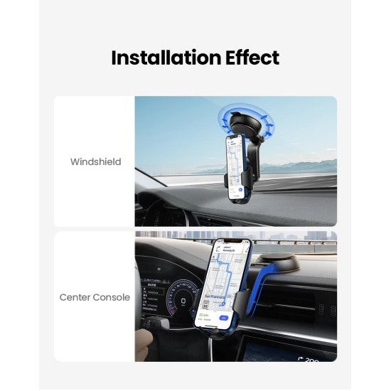 Ugreen стойка за телефон за кола Car Phone Holder LP405 - 20473 Ugreen стойка за телефон за кола Car Phone Holder LP405 - 20473