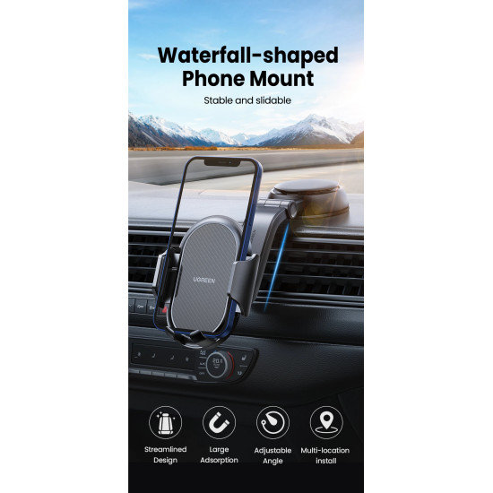 Ugreen стойка за телефон за кола Car Phone Holder LP405 - 20473 Ugreen стойка за телефон за кола Car Phone Holder LP405 - 20473