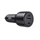 Ugreen зарядно за кола Fast Charger Car - 2 x Type-C, 1 x USB-A QC3.0, Power Distribution 69W CD239 - 20467 Ugreen зарядно за кола Fast Charger Car - 2 x Type-C, 1 x USB-A QC3.0, Power Distribution 69W CD239 - 20467
