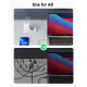 Ugreen универсално зарядно за стена Charger Wall 65W GaN CD275, 1 x USB-A, 2 x Type-C - 90496 Ugreen универсално зарядно за стена Charger Wall 65W GaN CD275, 1 x USB-A, 2 x Type-C - 90496