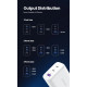 Ugreen универсално зарядно за стена Charger Wall 65W GaN CD275, 1 x USB-A, 2 x Type-C - 90496 Ugreen универсално зарядно за стена Charger Wall 65W GaN CD275, 1 x USB-A, 2 x Type-C - 90496