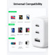 Ugreen универсално зарядно за стена Charger Wall 65W GaN CD275, 1 x USB-A, 2 x Type-C - 90496 Ugreen универсално зарядно за стена Charger Wall 65W GaN CD275, 1 x USB-A, 2 x Type-C - 90496