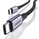 Ugreen кабел USB 2.0 Type-C M/M US316, 100W, 5A, 3m - 90120 Ugreen кабел USB 2.0 Type-C M/M US316, 100W, 5A, 3m - 90120