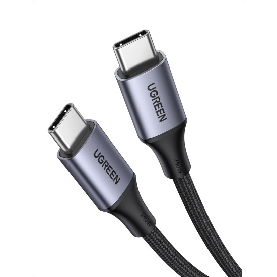 Ugreen кабел USB 2.0 Type-C M/M US535, 240W, 5A, 2m - 90440 Ugreen кабел USB 2.0 Type-C M/M US535, 240W, 5A, 2m - 90440