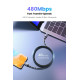 Ugreen кабел USB 2.0 Type-C M/M US535, 240W, 5A, 2m - 90440 Ugreen кабел USB 2.0 Type-C M/M US535, 240W, 5A, 2m - 90440