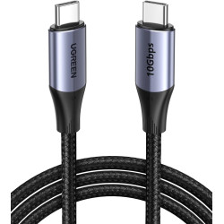 Ugreen кабел USB3.1 Type-C Gen2 M/M US355, 10Gbps, 100W, 5A, 1m - 80150