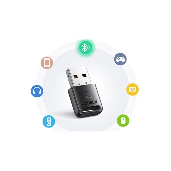 Ugreen блутут адаптер Bluetooth 5.3 CM591 USB adapter - 90225 Ugreen блутут адаптер Bluetooth 5.3 CM591 USB adapter - 90225