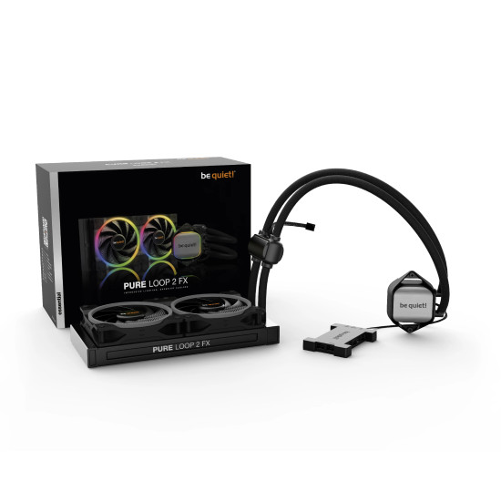 be quiet! водно охлаждане Water Cooling - Pure Loop 2 FX 240mm be quiet! водно охлаждане Water Cooling - Pure Loop 2 FX 240mm