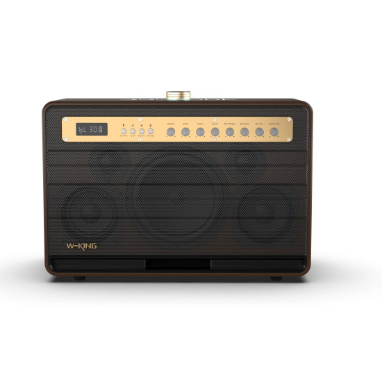 W-King Блутут парти колона Bluetooth Party Speaker - K6L - 120W, 2 x Wireless Microphones, Karaoke W-King Блутут парти колона Bluetooth Party Speaker - K6L - 120W, 2 x Wireless Microphones, Karaoke