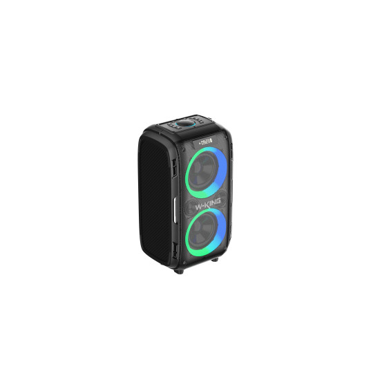 W-King Блутут парти колона Bluetooth Party Speaker - T9 PRO - 120W, 2 x Wireless Microphones, Karaoke W-King Блутут парти колона Bluetooth Party Speaker - T9 PRO - 120W, 2 x Wireless Microphones, Karaoke