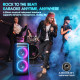W-King Блутут парти колона Bluetooth Party Speaker - T11 Black - 100W, Guitar Input, Karaoke W-King Блутут парти колона Bluetooth Party Speaker - T11 Black - 100W, Guitar Input, Karaoke