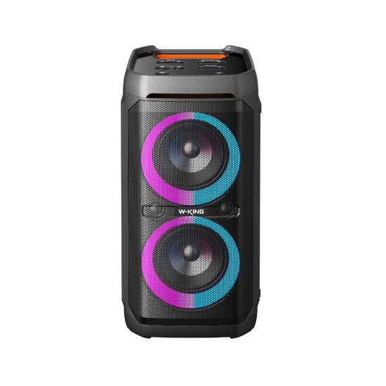 W-King Блутут парти колона Bluetooth Party Speaker - T11 Black - 100W, Guitar Input, Karaoke W-King Блутут парти колона Bluetooth Party Speaker - T11 Black - 100W, Guitar Input, Karaoke