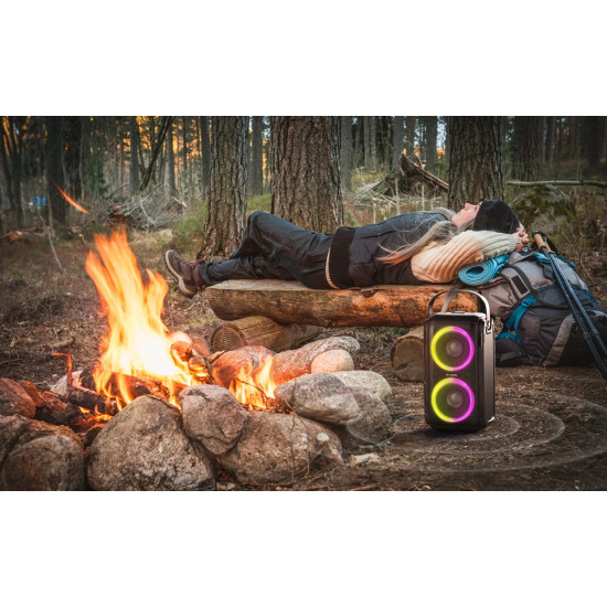 W-King Блутут парти колона Bluetooth Party Speaker - T9 Black - 80W, Wireless Microphone, Karaoke W-King Блутут парти колона Bluetooth Party Speaker - T9 Black - 80W, Wireless Microphone, Karaoke