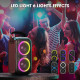 W-King Блутут парти колона Bluetooth Party Speaker - T9 Black - 80W, Wireless Microphone, Karaoke W-King Блутут парти колона Bluetooth Party Speaker - T9 Black - 80W, Wireless Microphone, Karaoke